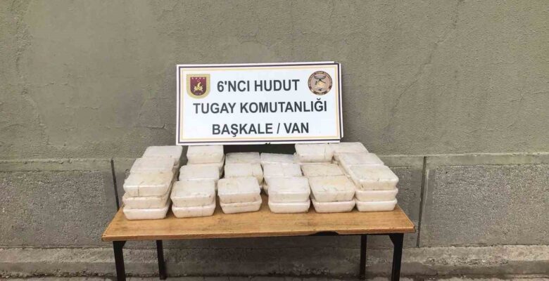 MSB: “Van hudut hattında 48 kilo 234 gram uyuşturucu madde ele geçirildi”