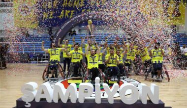 Tekerlekli sandalyede şampiyon Fenerbahçe