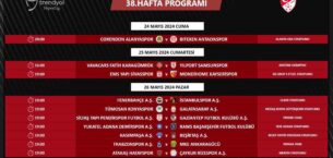 Trendyol Süper Lig’de son haftanın programı açıklandı