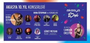 Türk pop müziğinin ünlü isimleri, Akasya’nın 10’uncu yılı için sahnede
