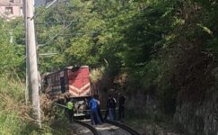 Bandırma’da trenin çarptığı adam hayatını kaybetti